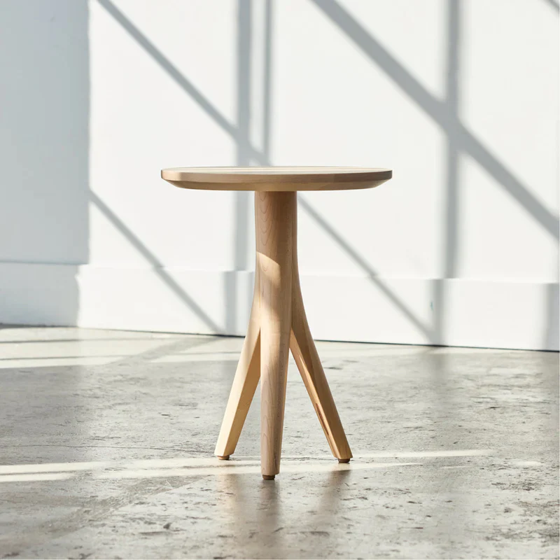 Wood Side Table - Image 3